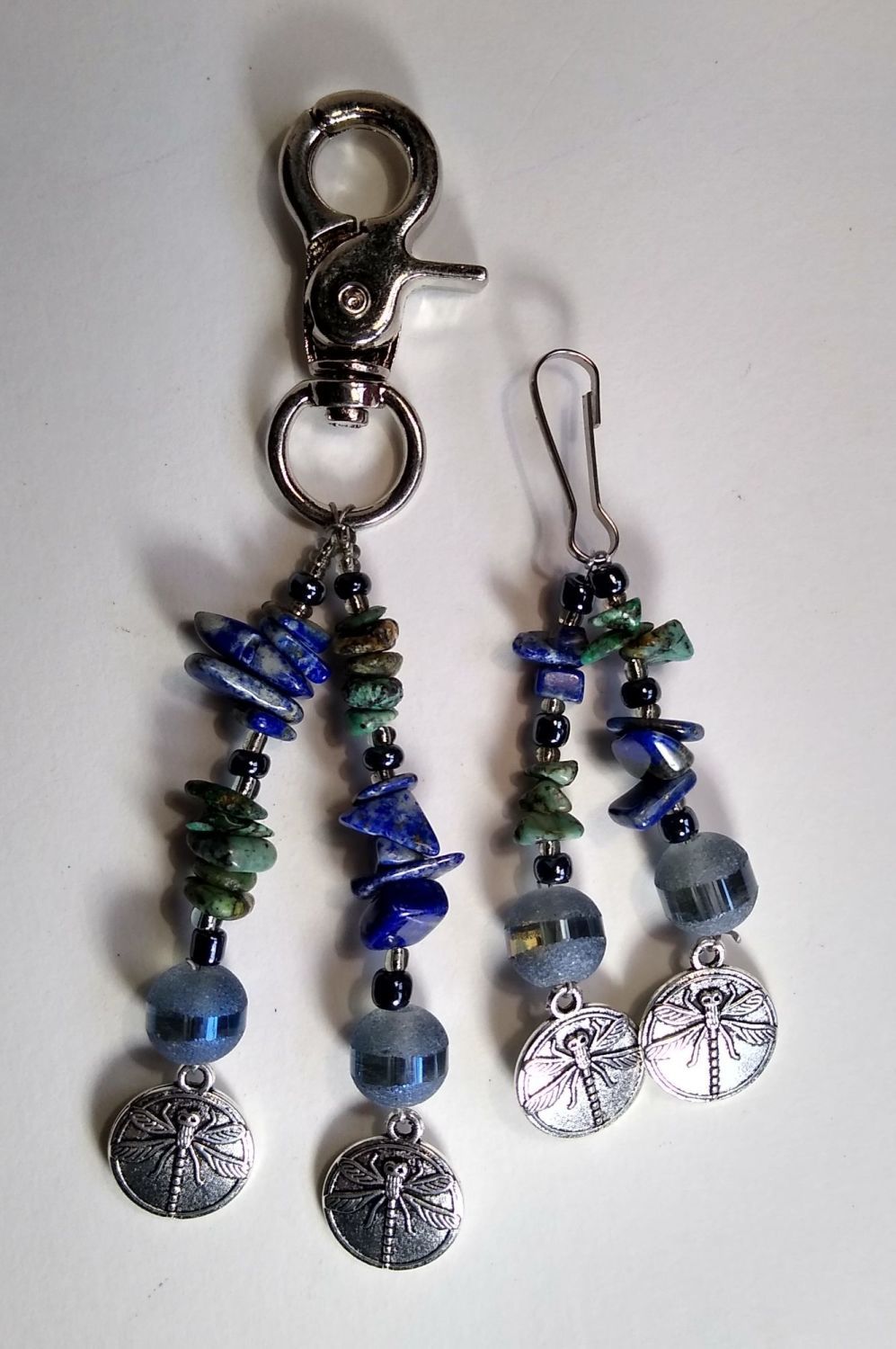 DRAGONFLY HEADCOLLAR AND BRIDLE CHARMS.