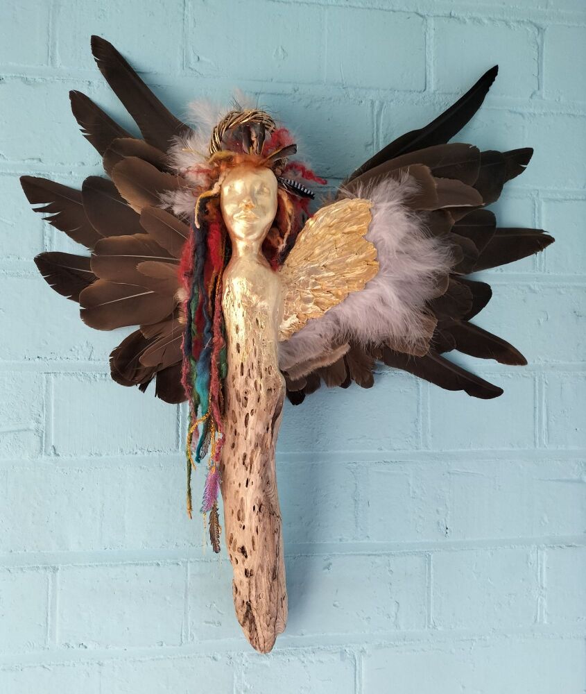 Guardian Angel. Original Sculpture by Vicki Jayne Yates BA Hons