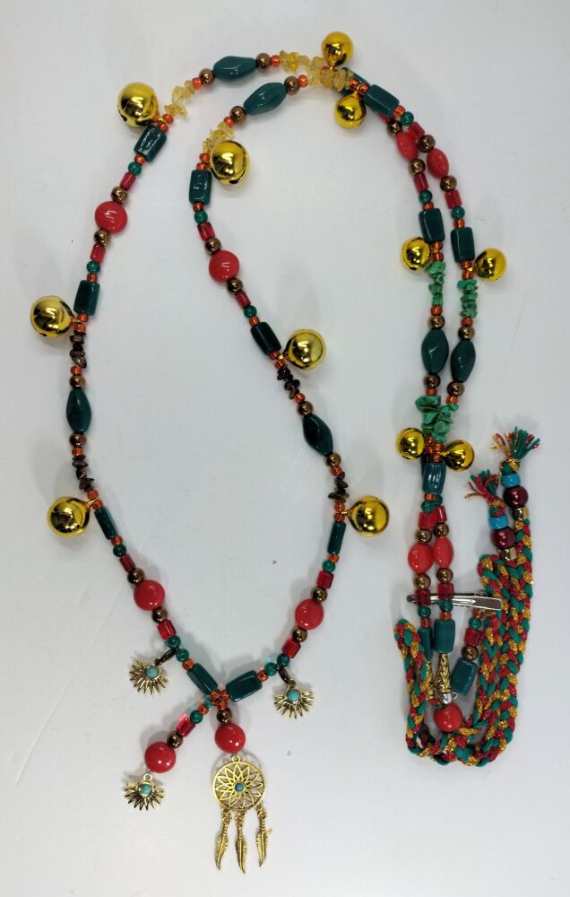 Rhythm Beads - Turquoise, Citrine and Tigers Eye. Cob to Extra Full Size Horse.