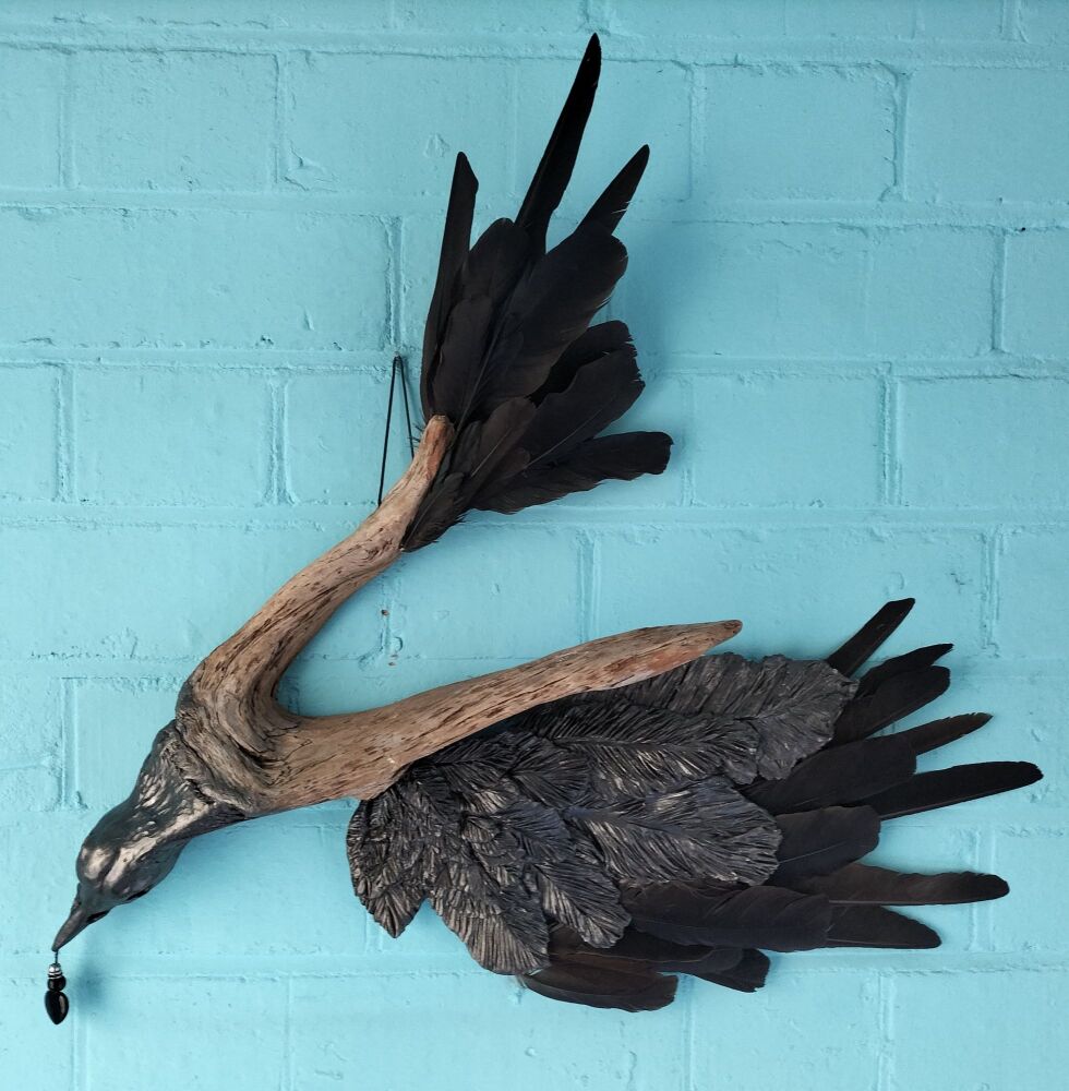 Crow Spirit. Sculpture.