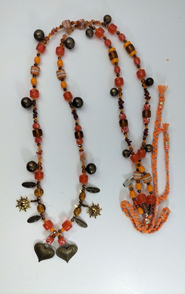 Rhythm Beads - Carnelian and Red Jasper. Cob to Extra Full Size Horse.