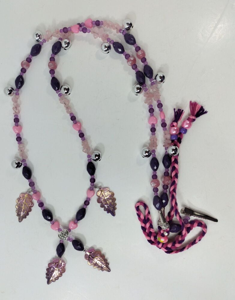 Rhythm Beads - Rose Quartz. Smaller Pony to Large Pony / Smaller Cob Size.