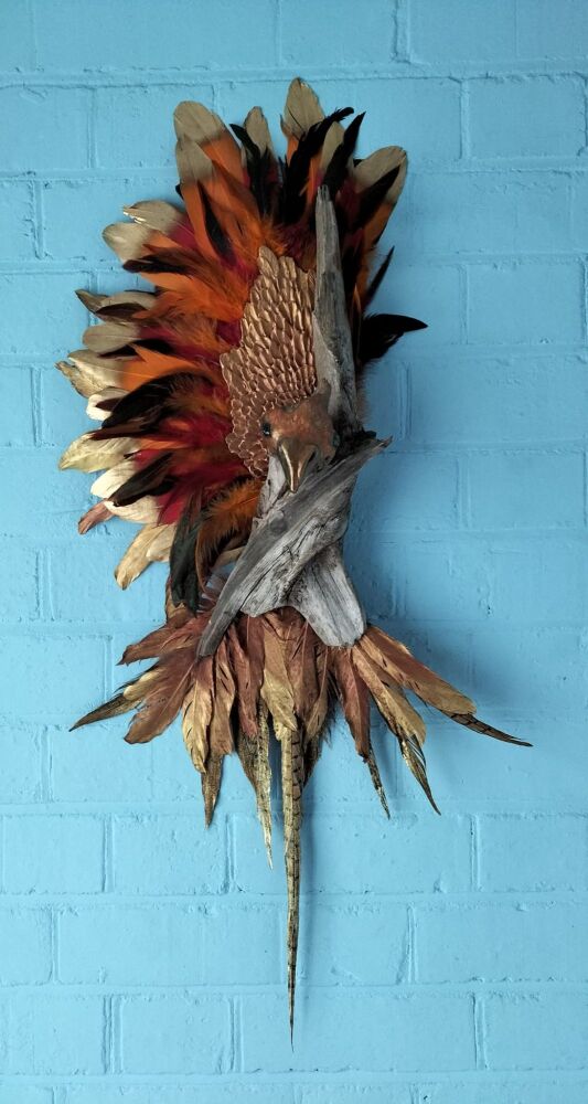 Phoenix Fire Bird. Original Sculpture by Vicki Jayne Yates BA Hons