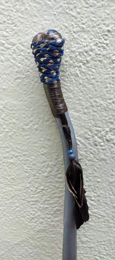 Blue Sodalite Walking / Ceremonial / Talking Stick