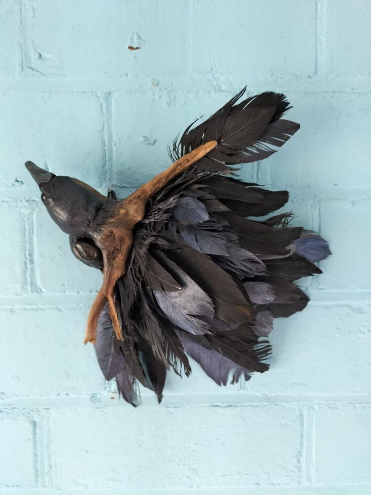 Crow Spirit. An Original Sculpture.