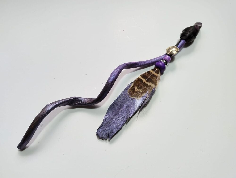 Amethyst Talking Stick and Wand