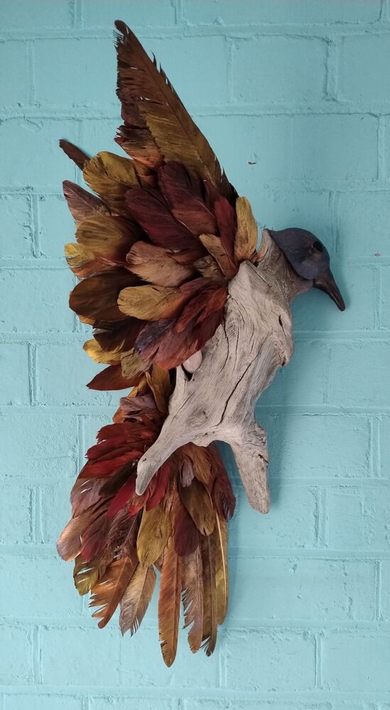 Phoenix Fire Bird. Original Sculpture by Vicki Jayne Yates BA Hons