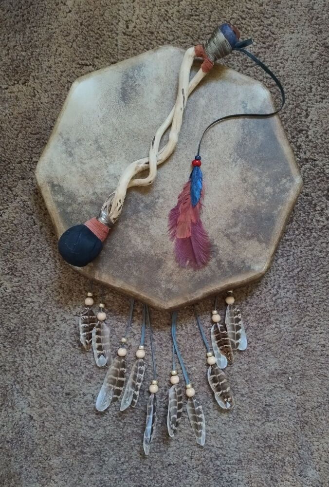Mahogany Obsidian Drum Beater