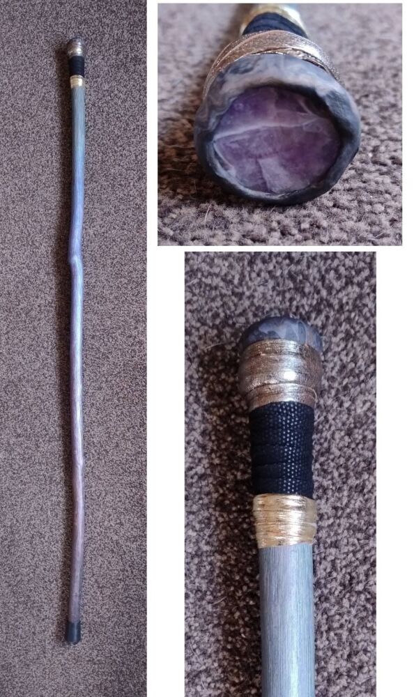 Amethyst Walking / Ceremonial / Talking Stick