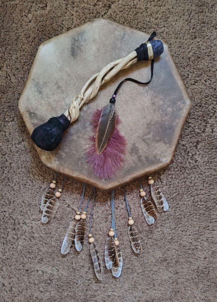 Black Obsidian Drum Beater
