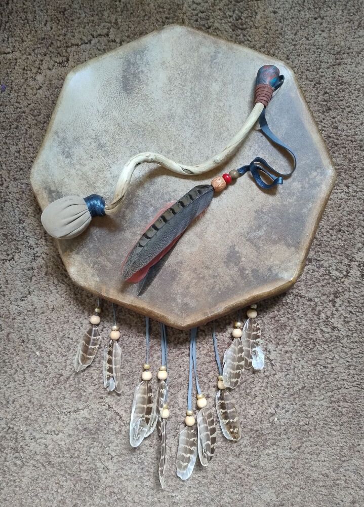 Black Obsidian Drum Beater