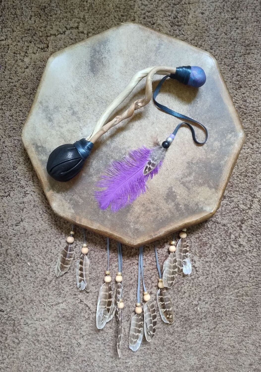 Clear Crystal Drum Beater