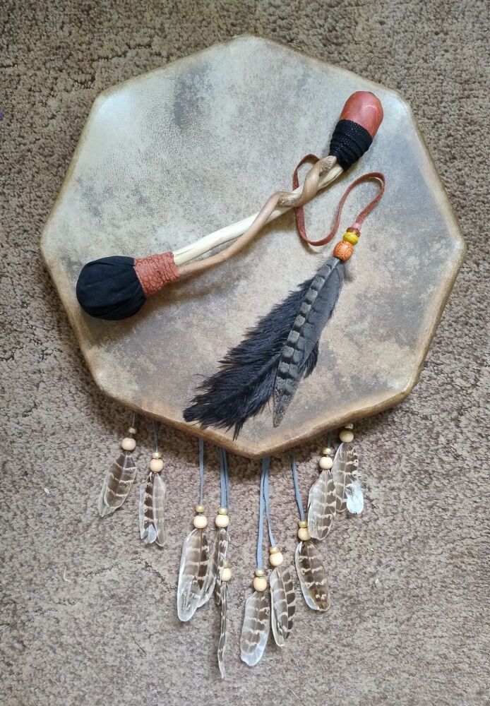 Smokey Quartz Drum Beater
