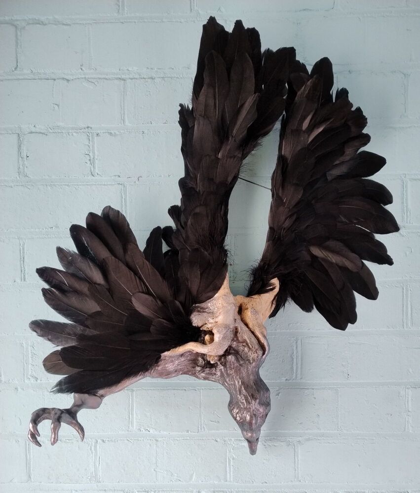 Crow Spirit. An Original Sculpture.