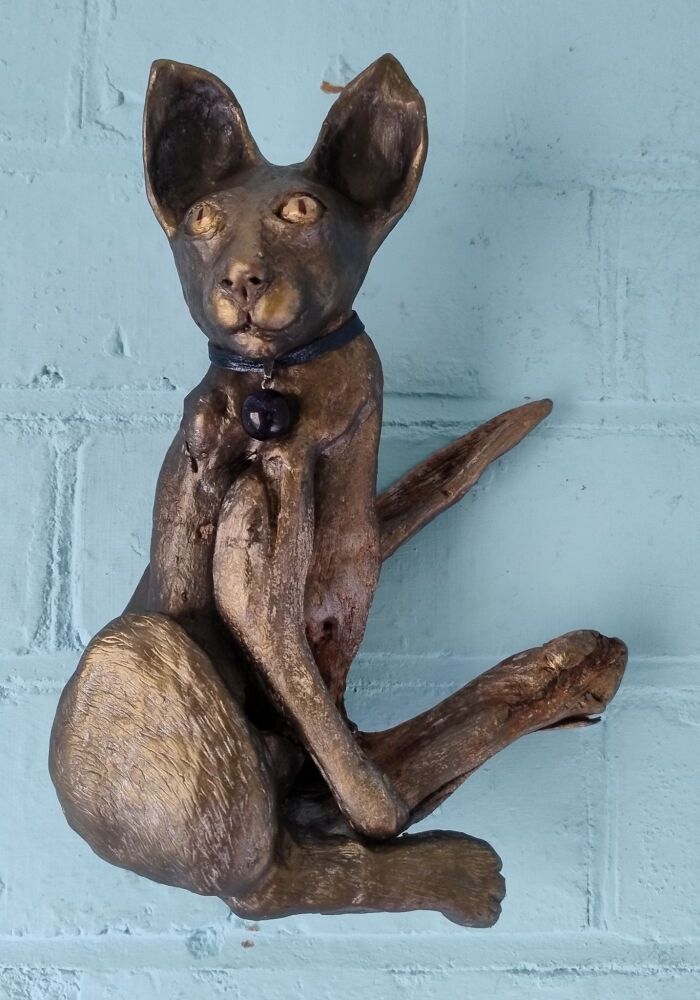 Cat Spirit. An Original Sculpture.