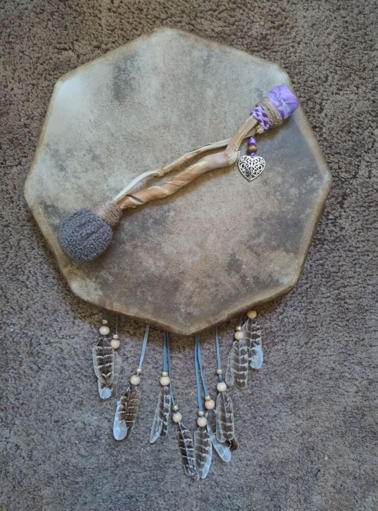 Amethyst Drum Beater (Vegan Friendly)