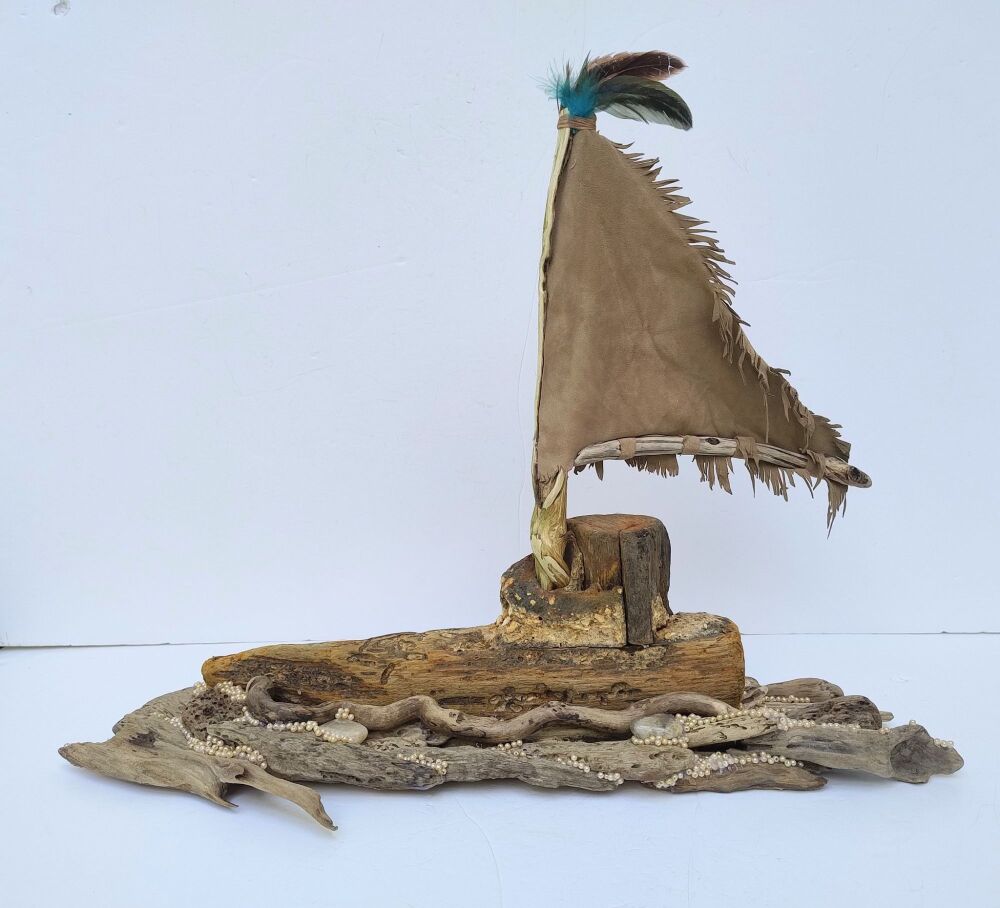 Sail Away. Original Sculpture.