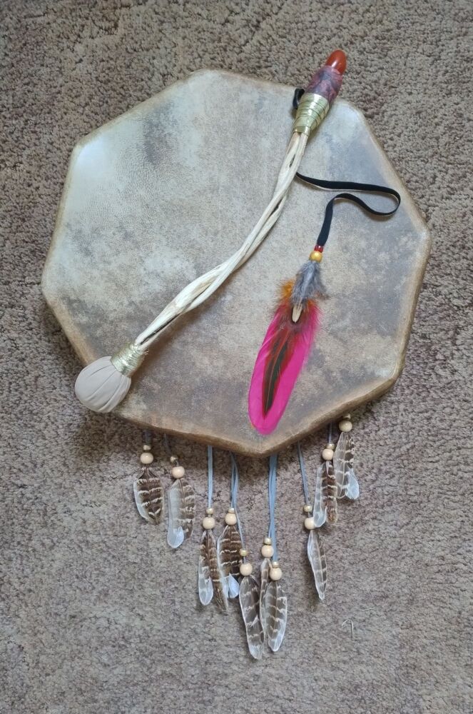 Carnelian Crystal Drum Beater