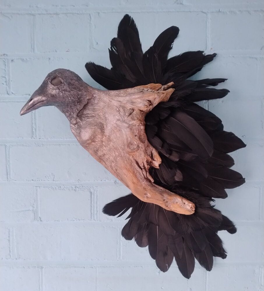 Crow Spirit. An Original Sculpture.