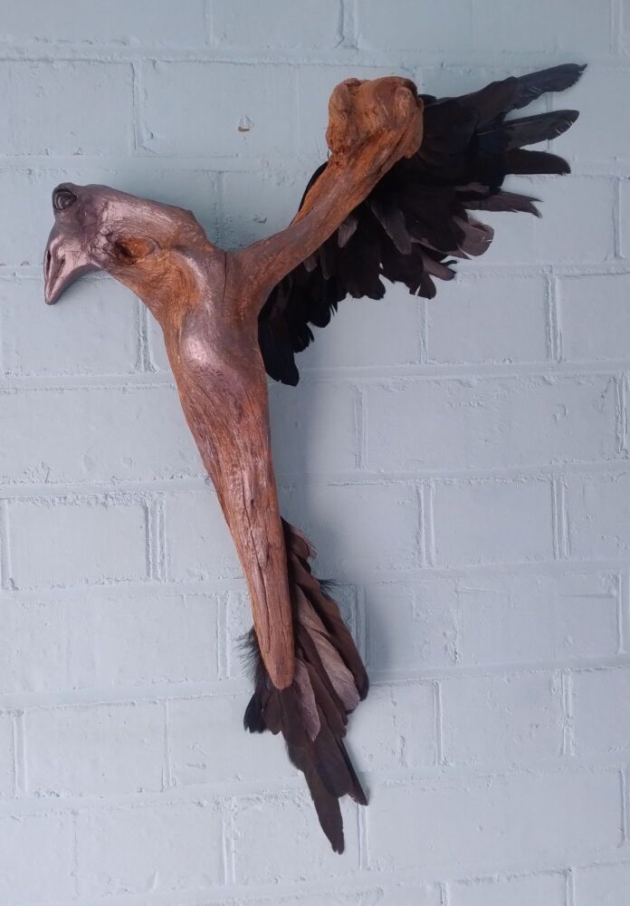 Crow Flight. An Original Sculpture.
