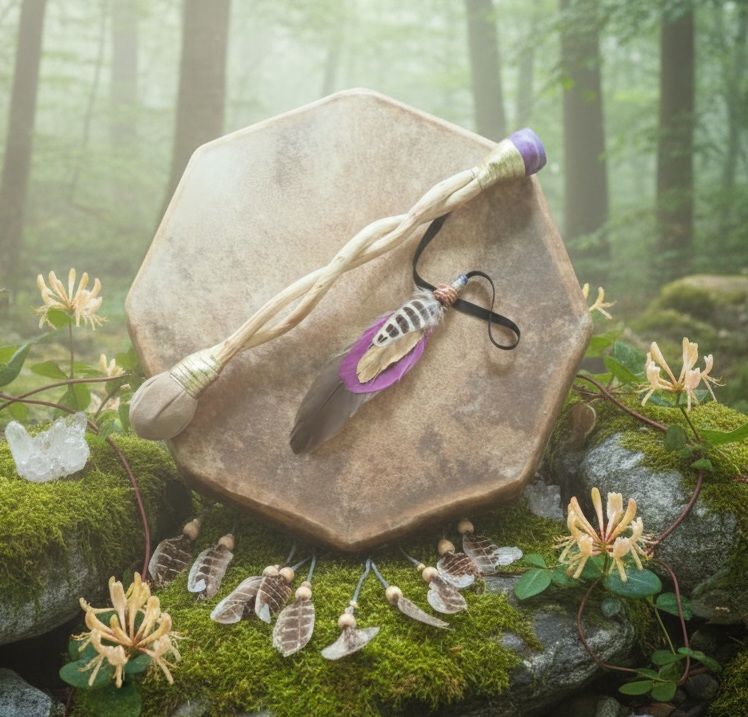 Rose Quartz Drum Beater