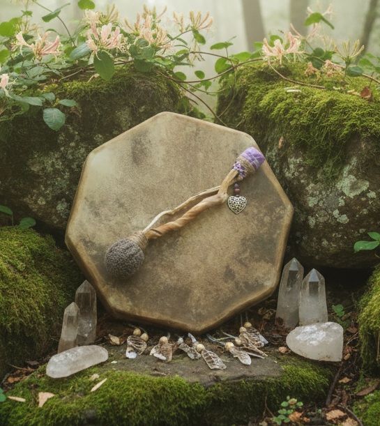 Amethyst Drum Beater (Vegan Friendly)