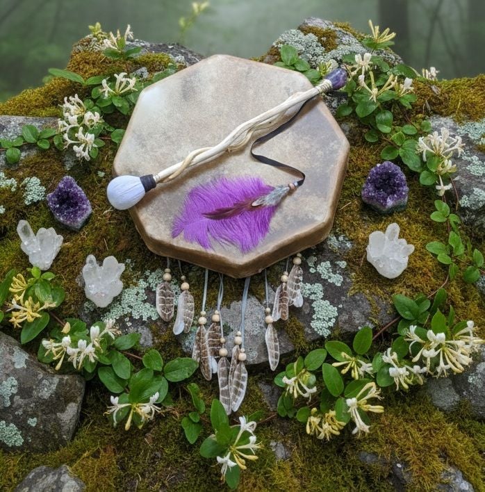 Amethyst Drum Beater