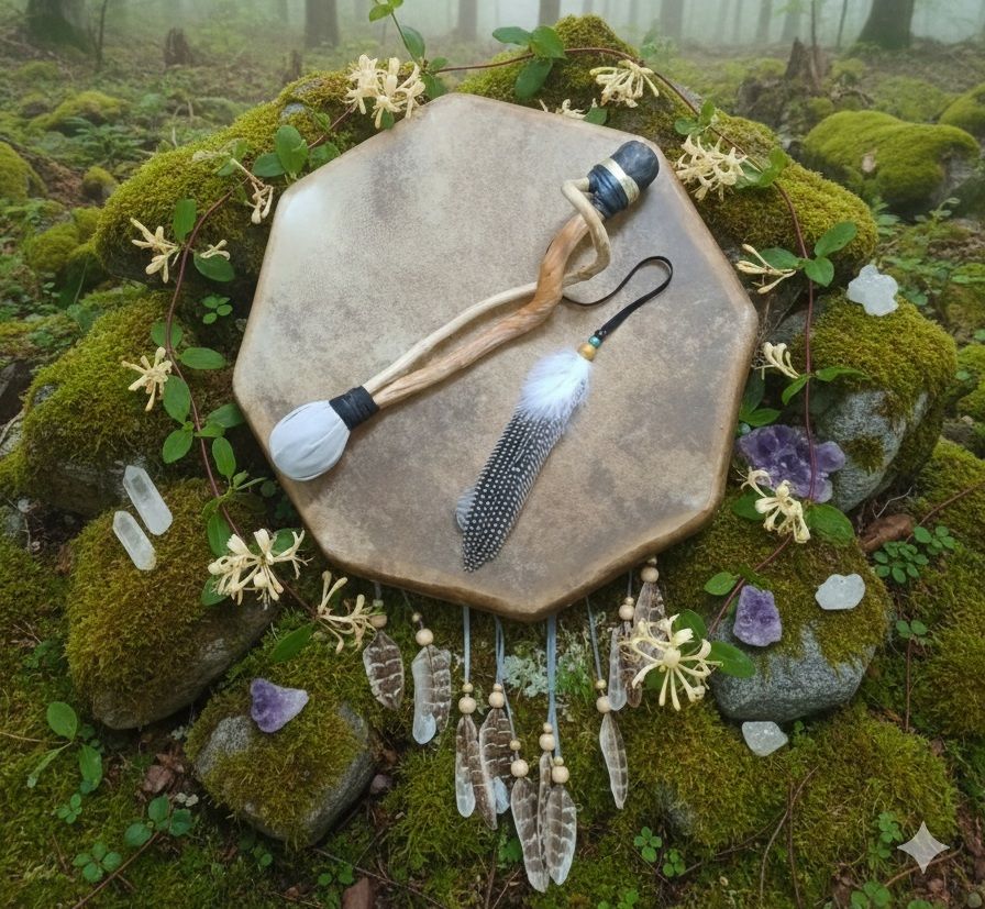 Clear Crystal Drum Beater