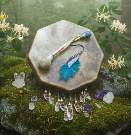 Galaxyite Crystal Drum Beater