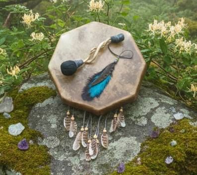 Galaxyite Crystal Drum Beater