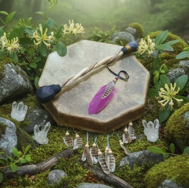 Rose Quartz Drum Beater