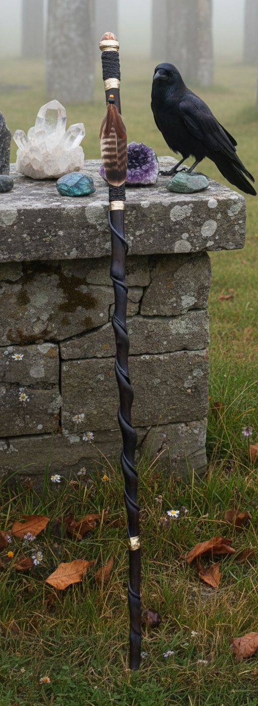 Red Jasper Walking / Ceremonial / Talking Stick.