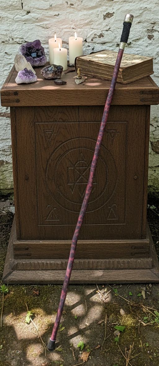 Tigers Eye Walking / Ceremonial / Talking Stick