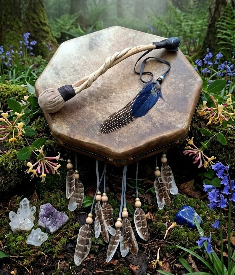 Smokey Quartz Drum Beater