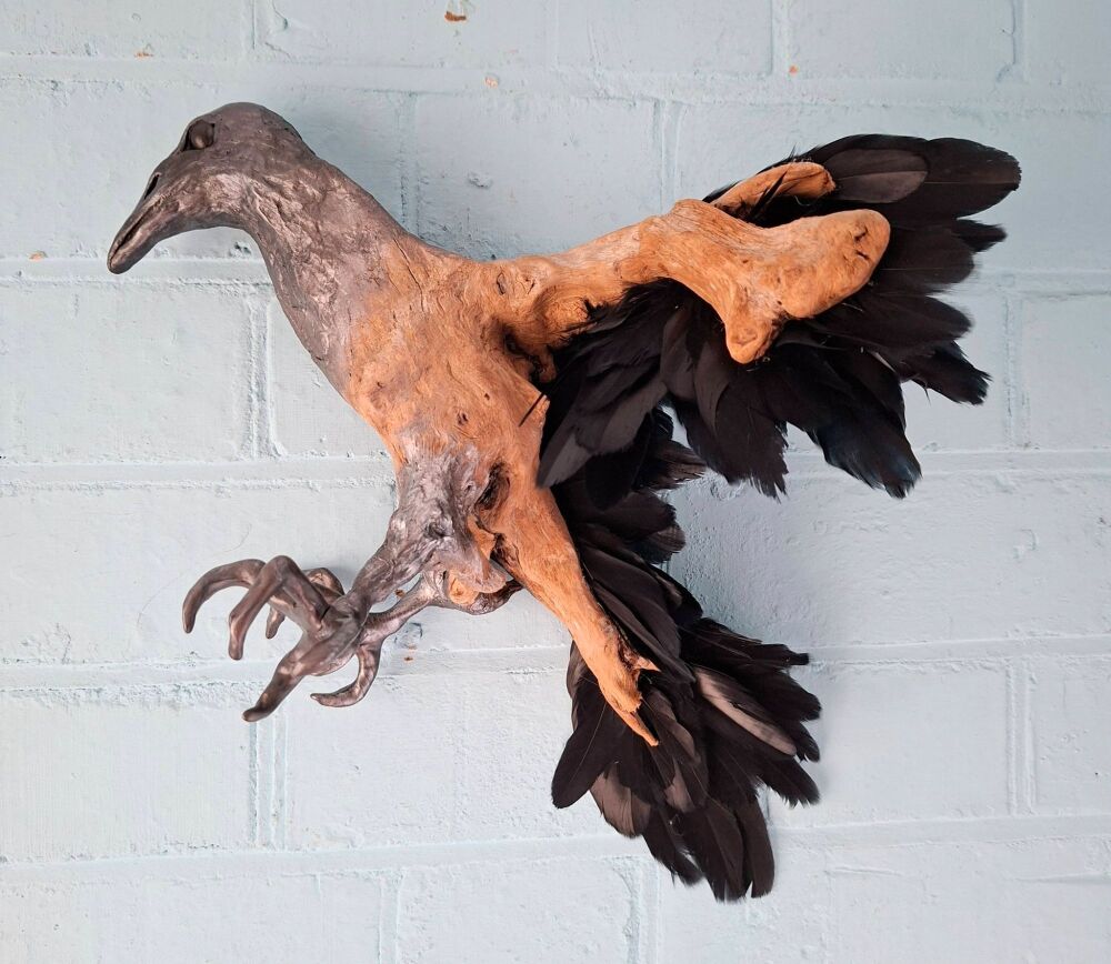 Crow Flight. An Original Sculpture.