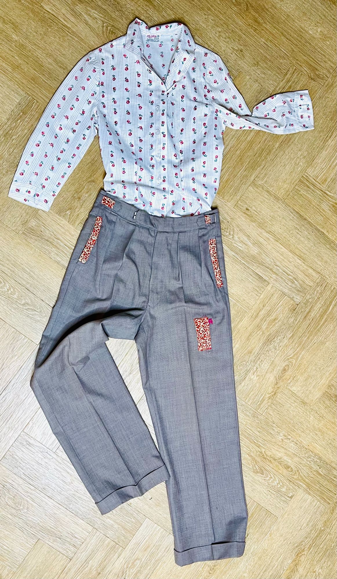 wool trousers