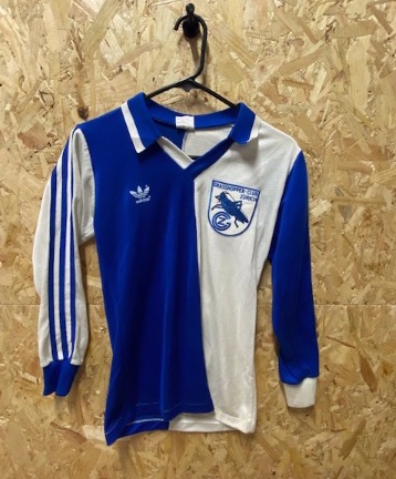 1986/87 adidas Grasshoppers Zurich Original Long Sleeve Football Shirt