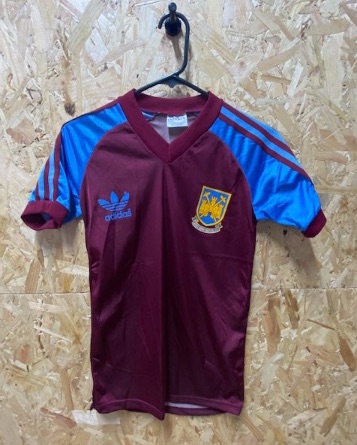 1983/85 Original West Ham adidas Home Football Shirt 