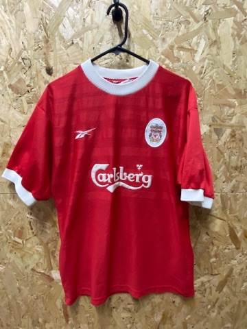 1998/00 Liverpool Reebok  Home Shirt Red Size Medium Mens 