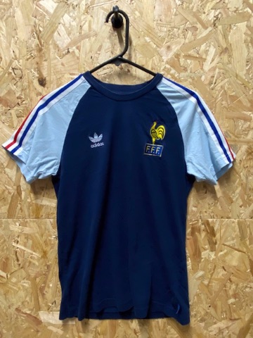 adidas Originals France 2010 World Cup T-Shirt Navy and Sky Size Small 
