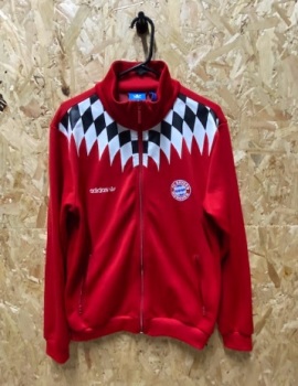 adidas Originals Bayern Munich 2016 Track Jacket Red Size Medium 