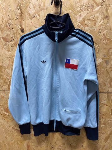 adidas Chile Vintage Track Jacket 2003 Release Sky and Navy Size Small