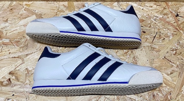 adidas Kick White and Navy Leather Size 6 2010 -  Release