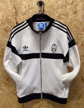 adidas Originals Juventus  Track Jacket White and Black Size Large 