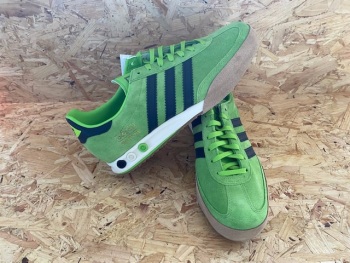 adidas Kegler Super 'Running Spike' SIZE? Exclusive Trainers Green Size 8.5 UK