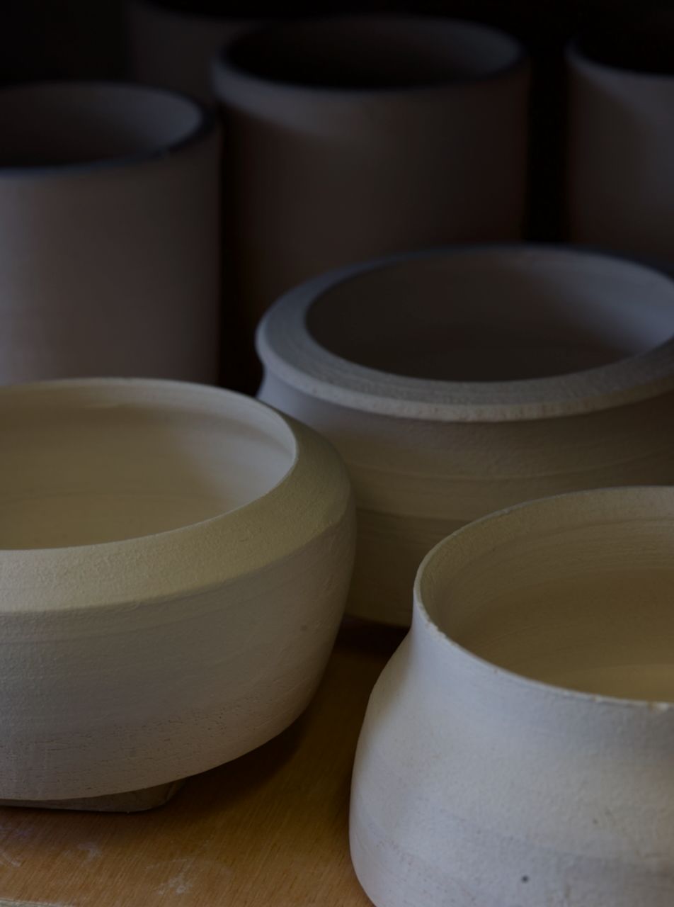 Collection of small wheel thrown forms