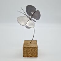 Mini Butterfly Sculpture - Square Base