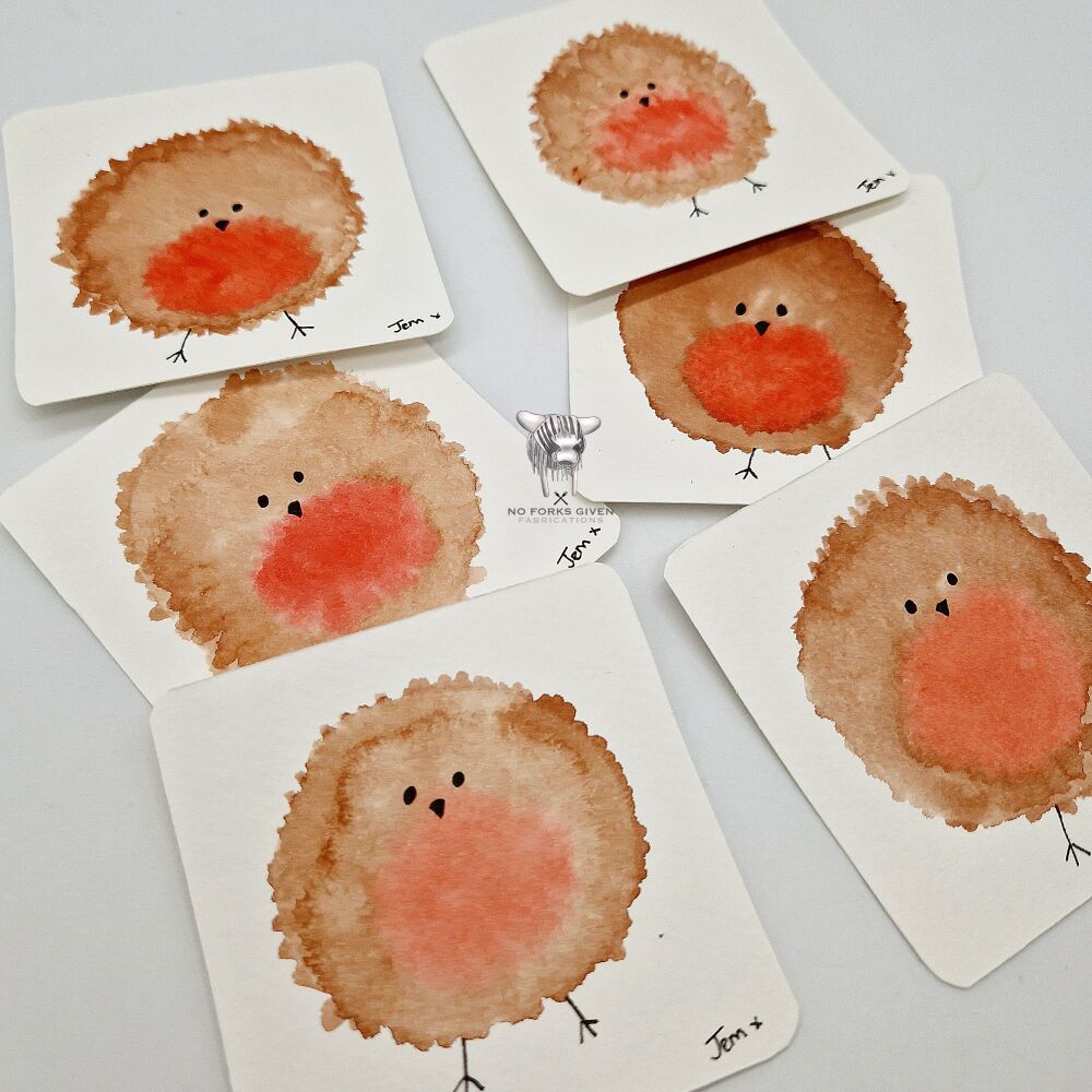 A Tiny Little Friend Original Painting and Poem