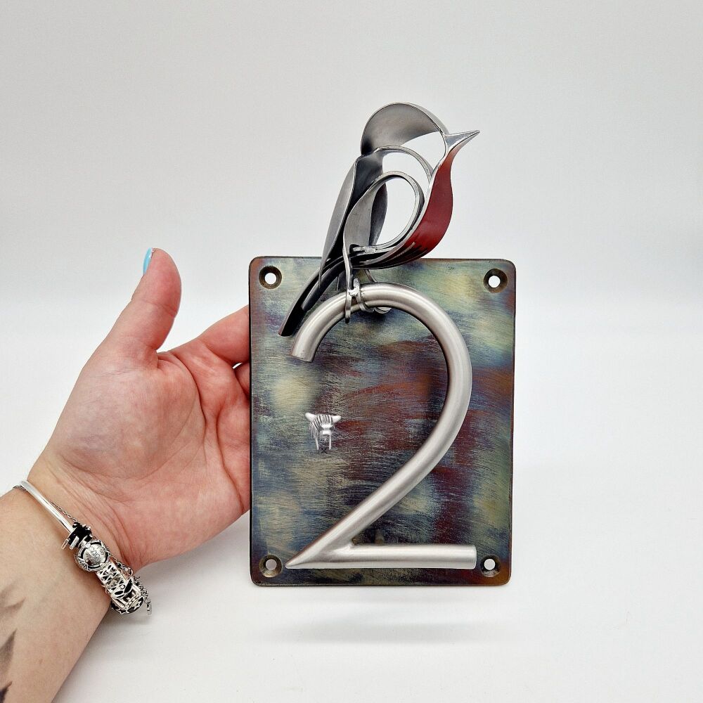 PRE-ORDER: Single Digit House Sign