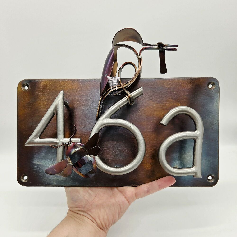 Made to Order: House Sign Triple Digit